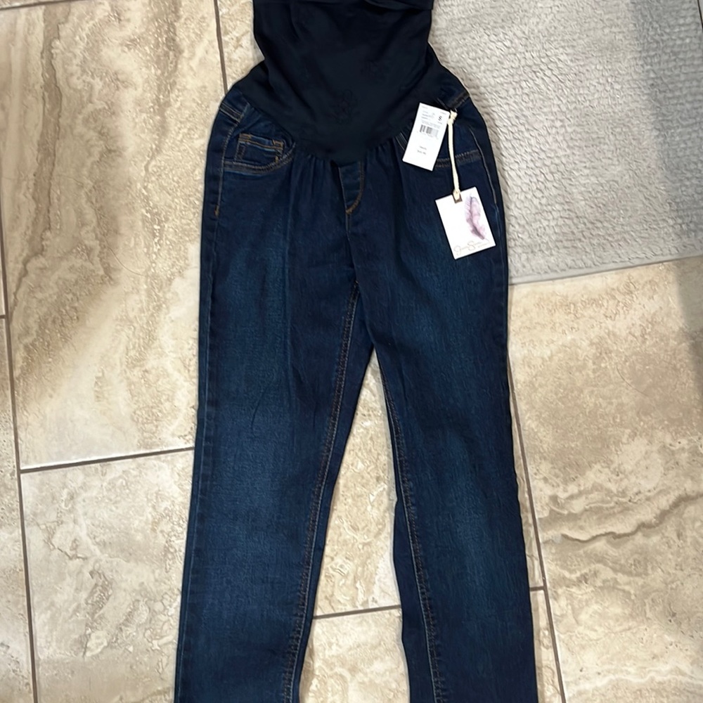 Jessica Simpson maternity skinny jeans